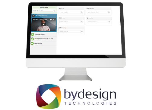 Retail Success ByDesign Technologies Logo and Dashboard