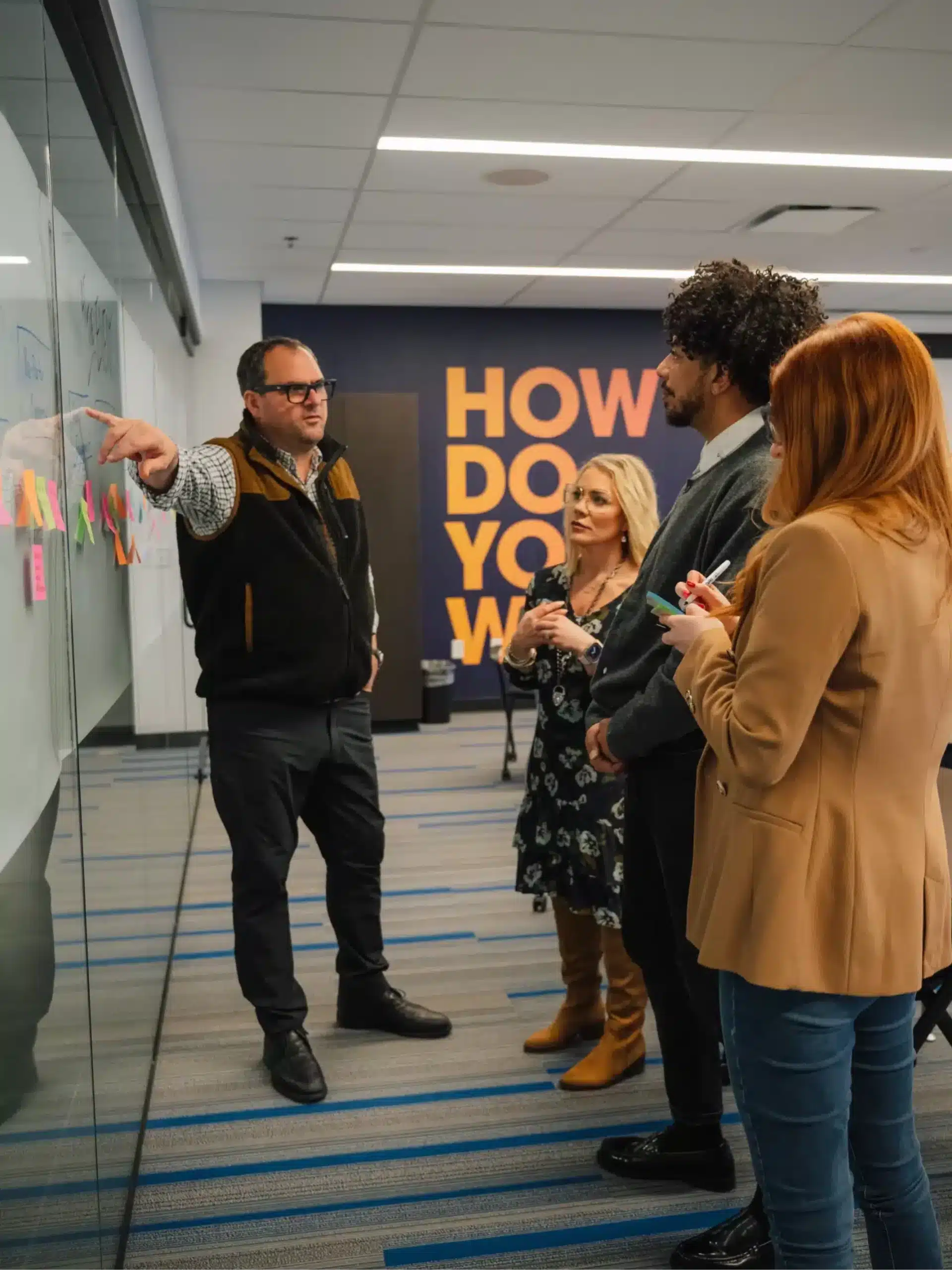 Retail Success Owner Scott leading a meeting