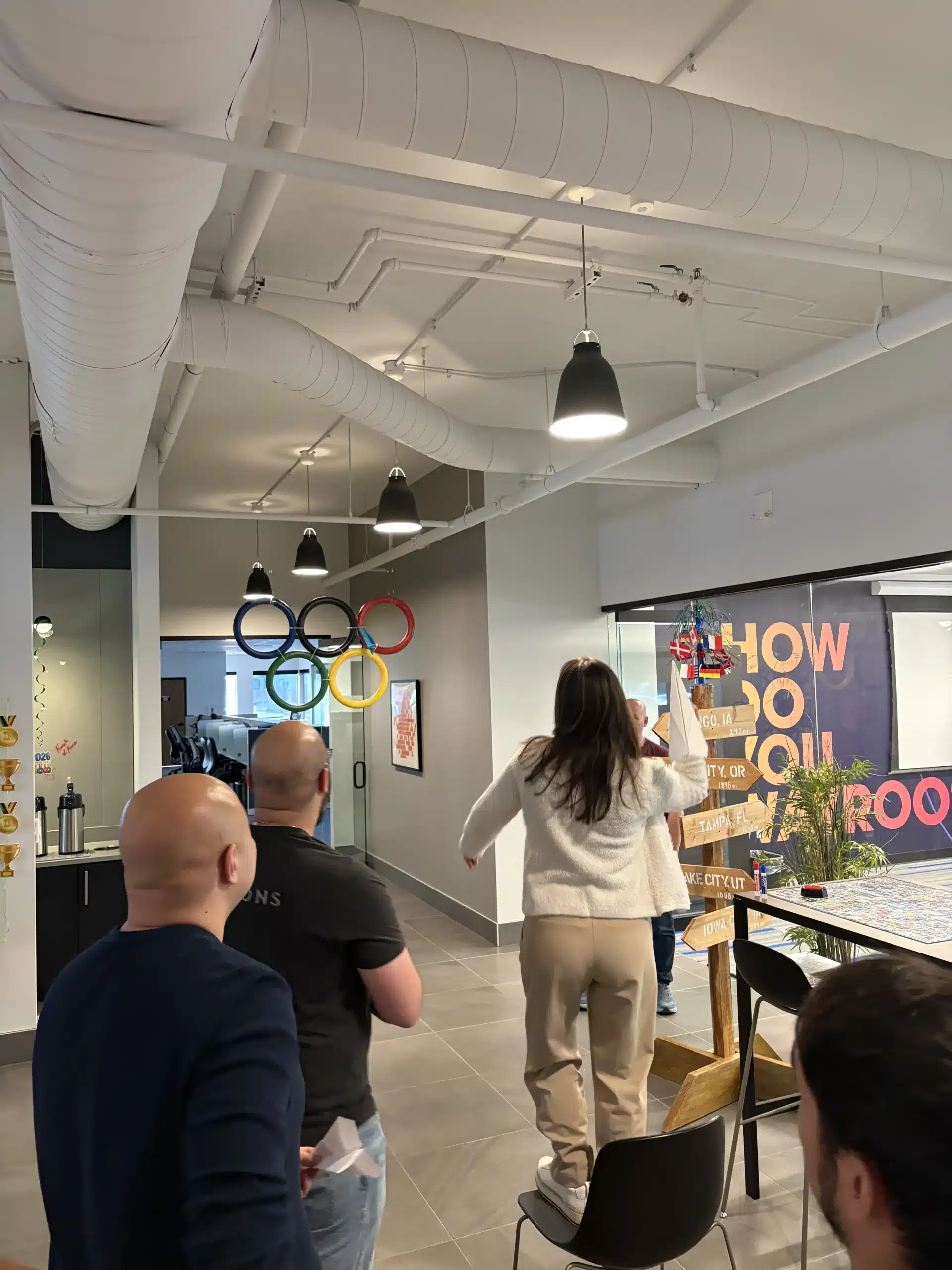 Retail Success Winter Olympics Party